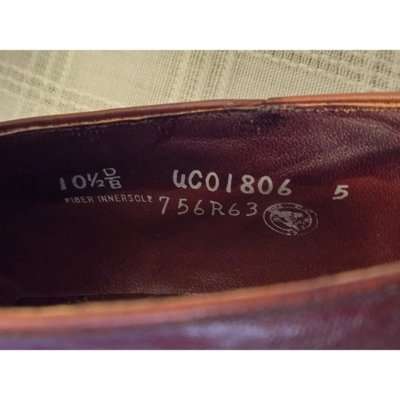 Vintage REGAL Brown Mens Loafers Size 10.5 D/B Leather Braided Detail Classic - Picture 15 of 15